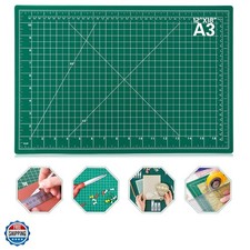 Self Healing Sewing Mat, 12inch x 18inch Rotary Cutting Mat Double Sided 5-Pl...