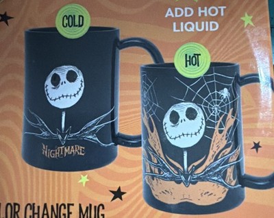 Disney Nightmare Before Christmas Color Change Mug Jack Skellington 15oz New