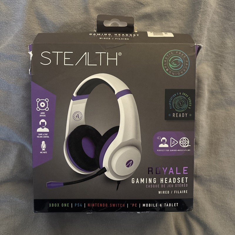 Stealth XP Royale Wired Stereo Multiplatform Headset Video Game Gaming Headphone
