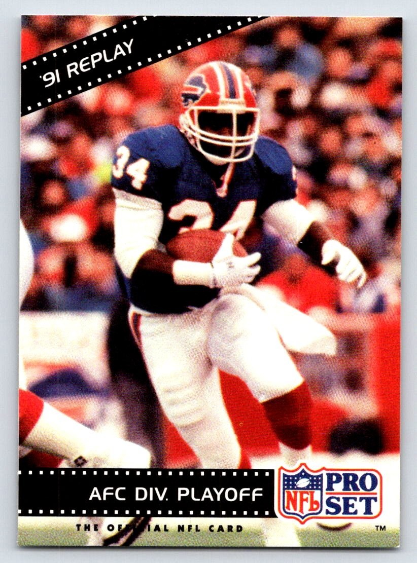 1992 Pro Set - '91 Replay Buffalo Bills #59