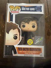Funko Pop! Doctor Who Tenth Doctor 319 (Regeneration) (Glow) - Think Geek...