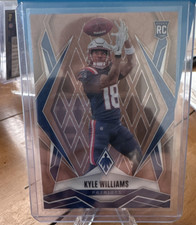 Panini Phoenix 2025 Kyle Williams Patriots Bronze Seismic /15 Rookie Card #163. rookie card picture