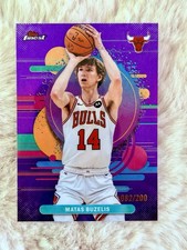 2025-26 Topps Finest Matas Buzelis #184 Uncommon Purple Refractor /200