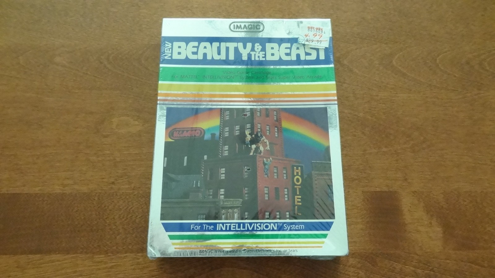 INTELLIVISION IMAGIC BEAUTY & THE BEAST BOXED SEALED