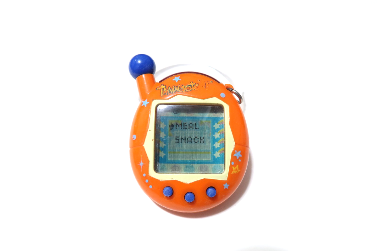 Tamagotchi Connexion V4.5 EU Exclusive Bandai Orange Stars English