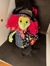 Ty Beanie Baby Scary Witch Retired Original 2000 Plush Halloween with Tag