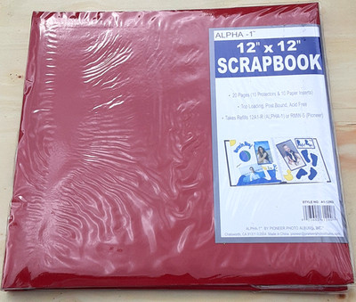 Pioneer ALPHA-1 Scrapbook E Z Load 12 x 12 Post Bound Acid Free 20 Pages 2004