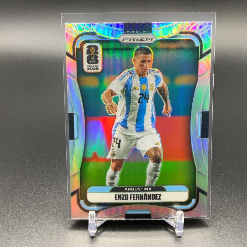 2026 Panini Prizm World Cup #3 Enzo Fernandez Silver IYC6230