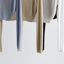 Solid Color Casual Knit Cardigan for Women Summer Vacation Beach Yoga Style