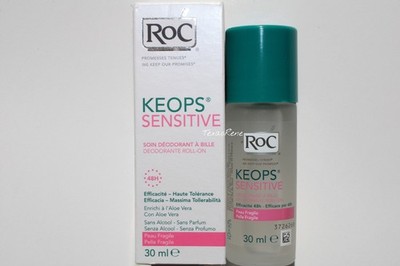 RoC Keops Sensitive Fragile Skin Care Roll-On Deodorant 30ml