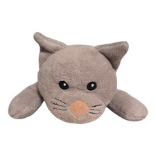 Melissa and Doug Plush Grey Kitty Cat Kitten Stuffed Animal Toy 8" Long