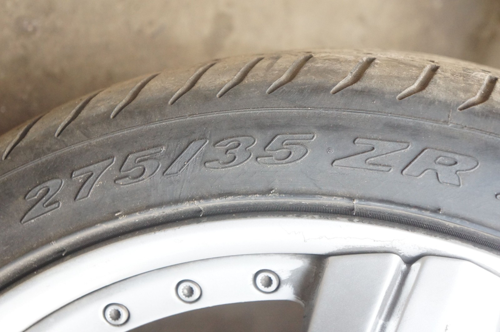Set 21x9.5" Wheel Rim Tire 3W0601025DA Bentley Continental Flying Spur 15 *Note*