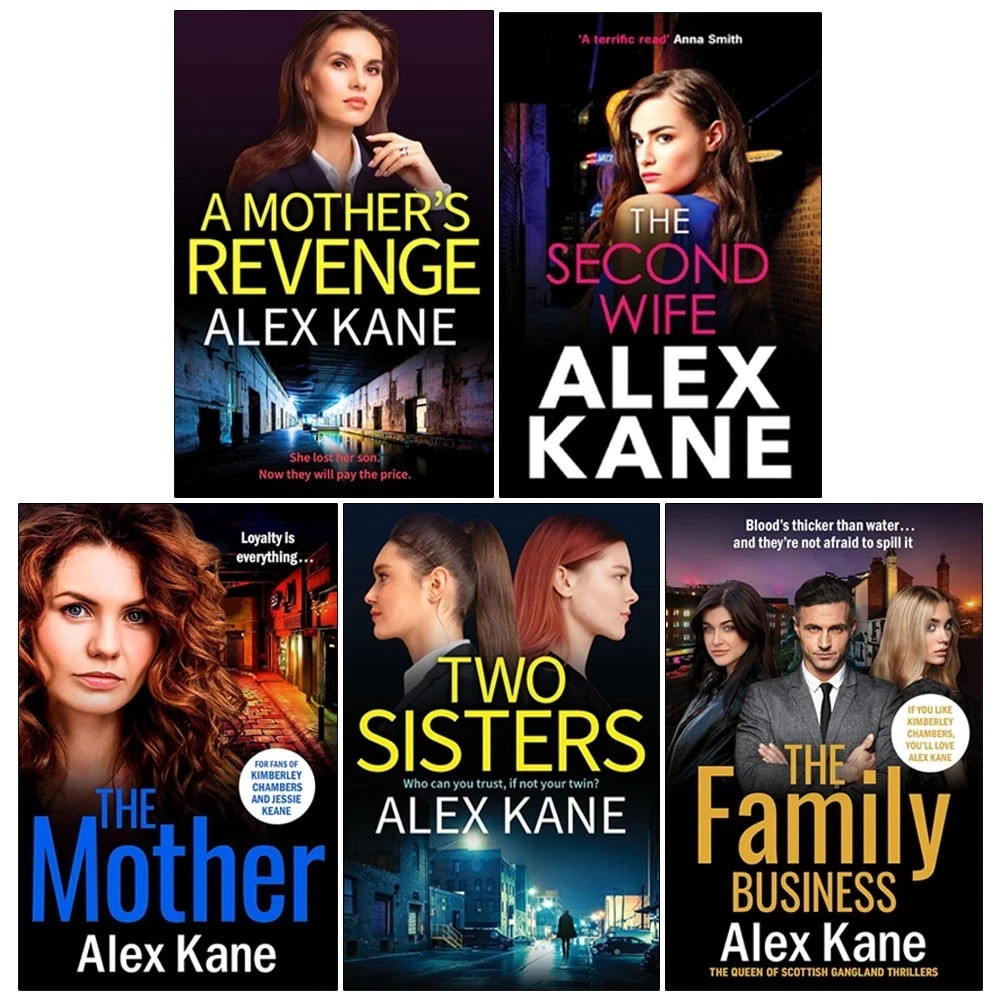 Alex Kane Collection 5 Books Set The Mother, The Family Business , Two Sisters
