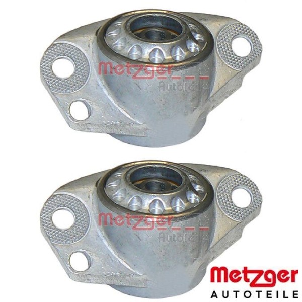 2X FederbeinstüTzlager Metzger 6490277 2 Domlager Federbeinlager Hinten-image