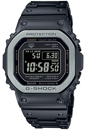 時計 G-SHOCK GMW-B5000MB-1JF CASIO CASIO G-SHOCK Full Metal Multi-Finish Black Watch GMW-B5000MB-1JF
