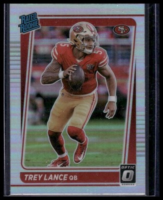 2021 Donruss Optic #203 Trey Lance Holo