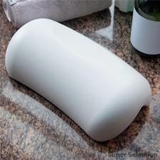 Spa Bath Pillow Memory Foam Waterproof Non-Slip 6 Suction Cups