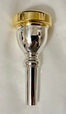 BACH 32E TUBA mthp small shank GOLD RIM/CUP