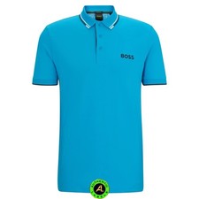 Image of BOSS PADDY PRO POLO SHIRT PASTEL BLUE RRP £99