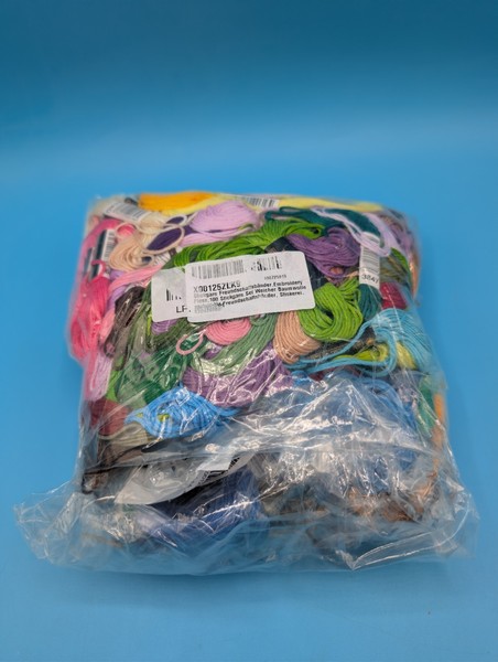 100 Farben Stickgarn Set, Stickgarn Baumwolle, Stickgarn Set Perlgarn | Embroide-image