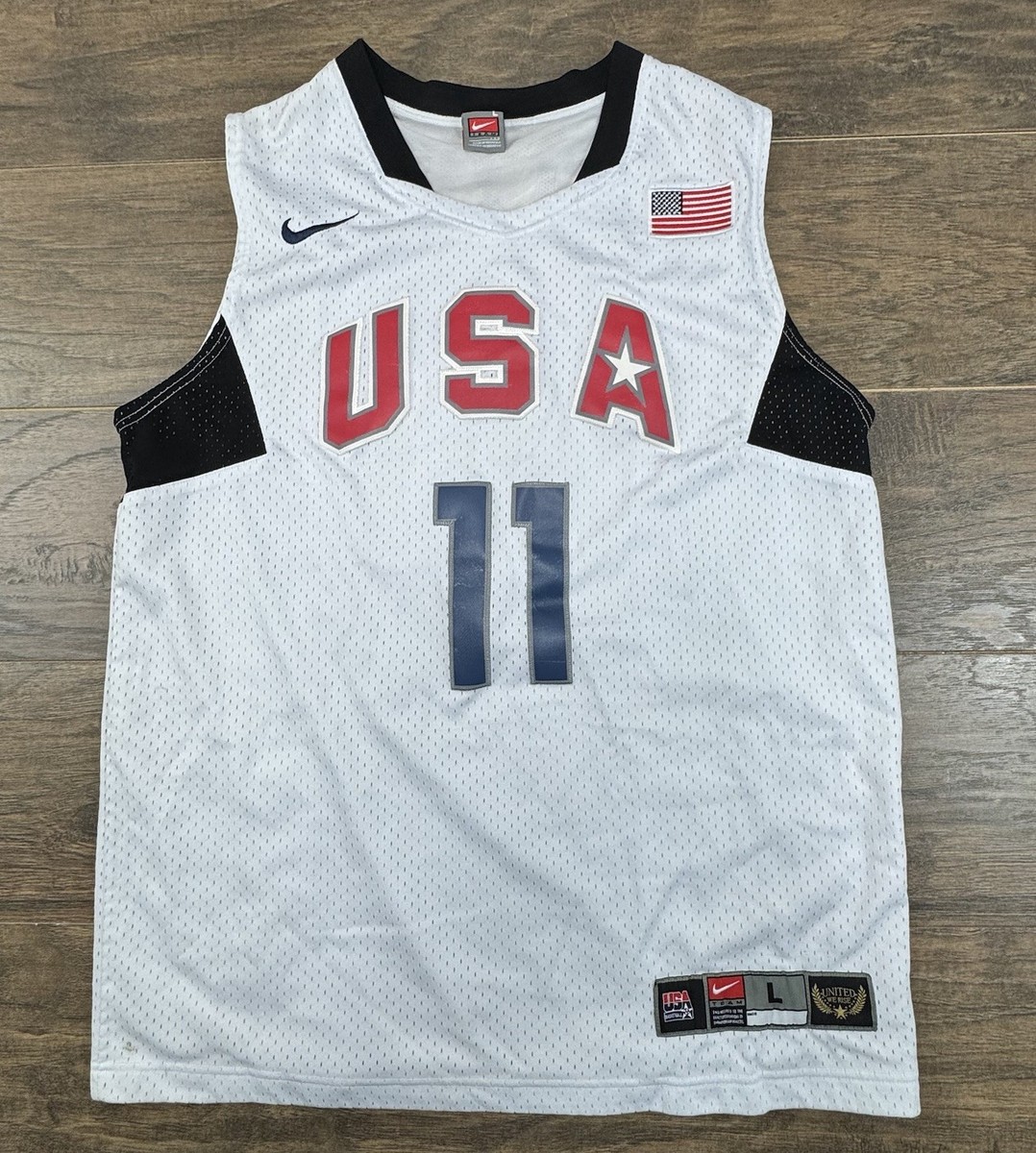 Nike USA Basketball Jersey Mens Large 2008 Olympics Dwight Howard