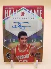 2023-24 Panini Phoenix - Hall of Fame Autographs Ralph Sampson #HFA-RSP (AU)