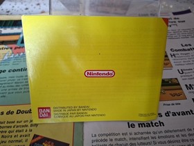 Notice manuel De Jeu Original Nintendo Nes Burai Fighter en FRA