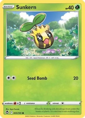 Sunkern - 005/195 - Common - Lightly Played
