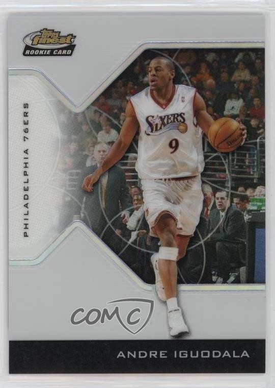 2004-05 Topps Finest Refractor 81/249 Andre Iguodala #151 0za0
