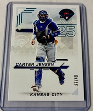 Blue Foil /49- 2025 Panini Prospect Edition - Carter Jensen #154 (RC)