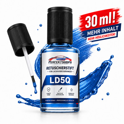 Lackstift LD5Q Shadowblue 30ml VW SKODA Autolack Retuschierstift