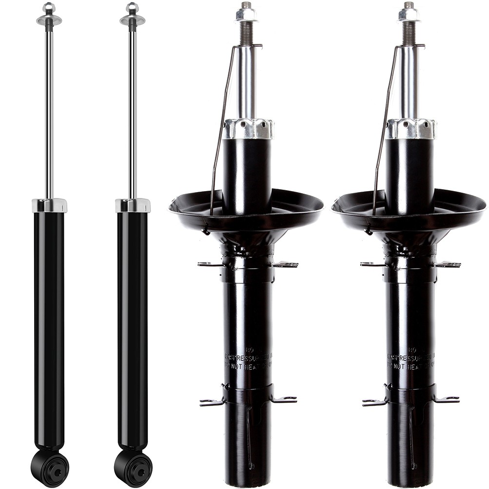 PICKOOR Front Rear Struts Shocks For Volkswagen Beetle Golf Jetta Left Right