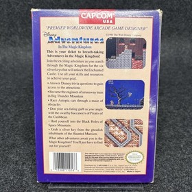 Disney Adventures in the Magic Kingdom (NES) - CIB Great Condition