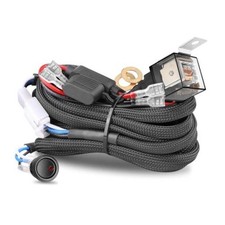 Wiring Harness 2 Lead, Nirider 12V 40A Rocker Switch Relay Fuse Nylon 2lead