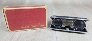 Vintage ATCO-VUE Binoculars/Opera Glasses With Coated Lenses Original Box JAPAN