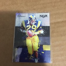 2015 Topps Fire - ERIC DICKERSON - Silver Foil SP - Los Angeles Rams