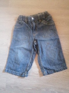 Jungen Jeans Bermuda C&A Gr. 128 blau sehr guter Zustand