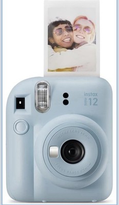 BLUE Fujifilm instax Mini SE Instant Camera w/ Bonus 10 pack Mini Film Brand New