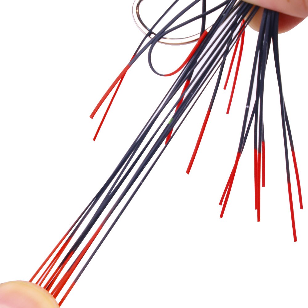 5PCS/Set Spinnerbait Fishing Lure Buzzbait 17g Blade Skirted Bait Spoon Tackle - Image 10