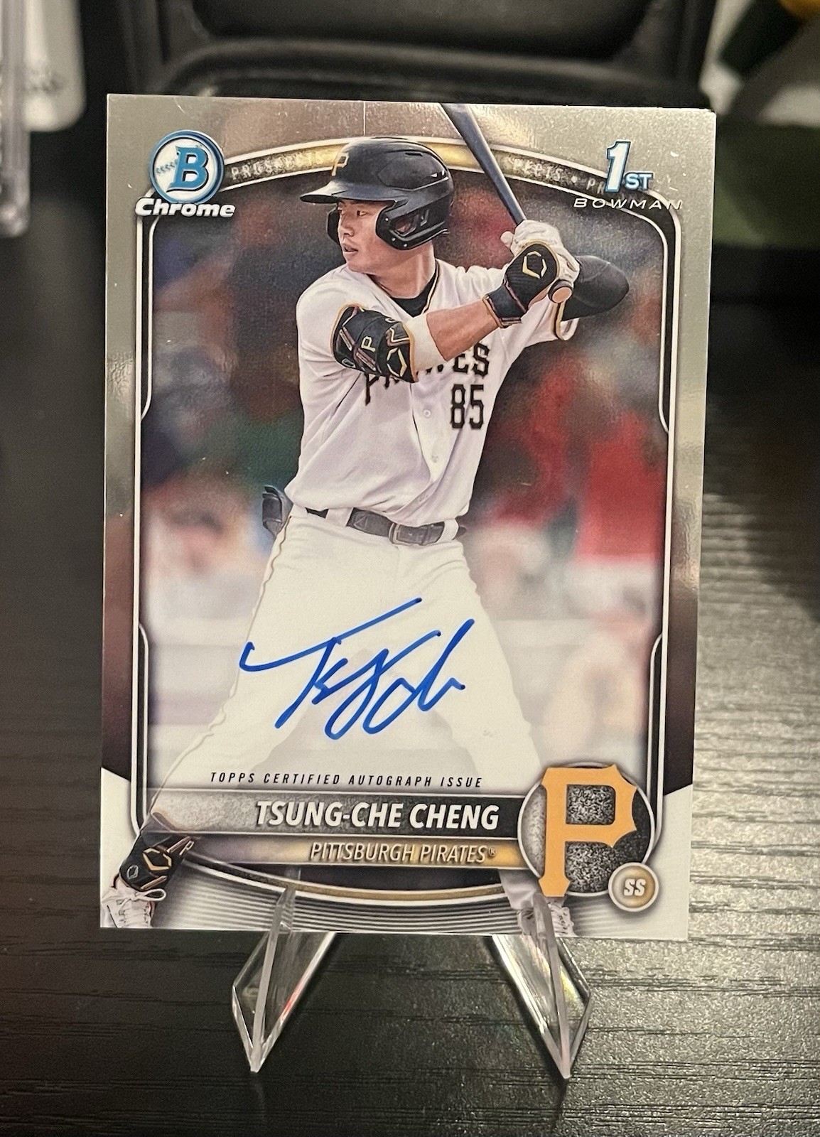 2025 Bowman Chrome Tsung-Che Cheng 1st Bowman RC Rookie Auto Autograph Prospect