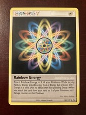 Rainbow Energy 121/127 Platinum Uncommon 2009 Pokemon TCG Card LP