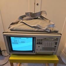 AGILENT 1664A Logic Analyzer Tester Unit Module with attachments.