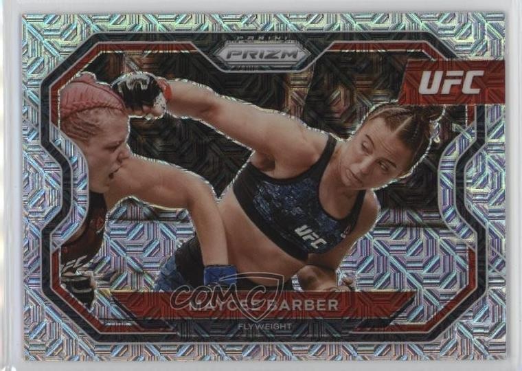 2021 Panini Prizm UFC Mojo Prizm /25 Maycee Barber #163