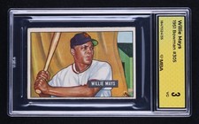 1951 Bowman: #305 Willie Mays MBA 3 VG