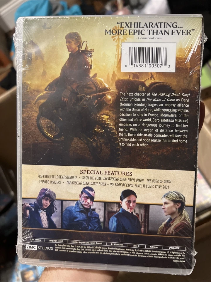 Daryl Dixon The Book of Carol (DVD, 2024) - Image 2 of 2