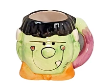 Halloween Frankenstein Monster Mug Cup Four Star K's Collection VTG 1999
