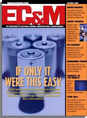 EC&M: Electrical Design, Construction & Maintenance - 2003, October