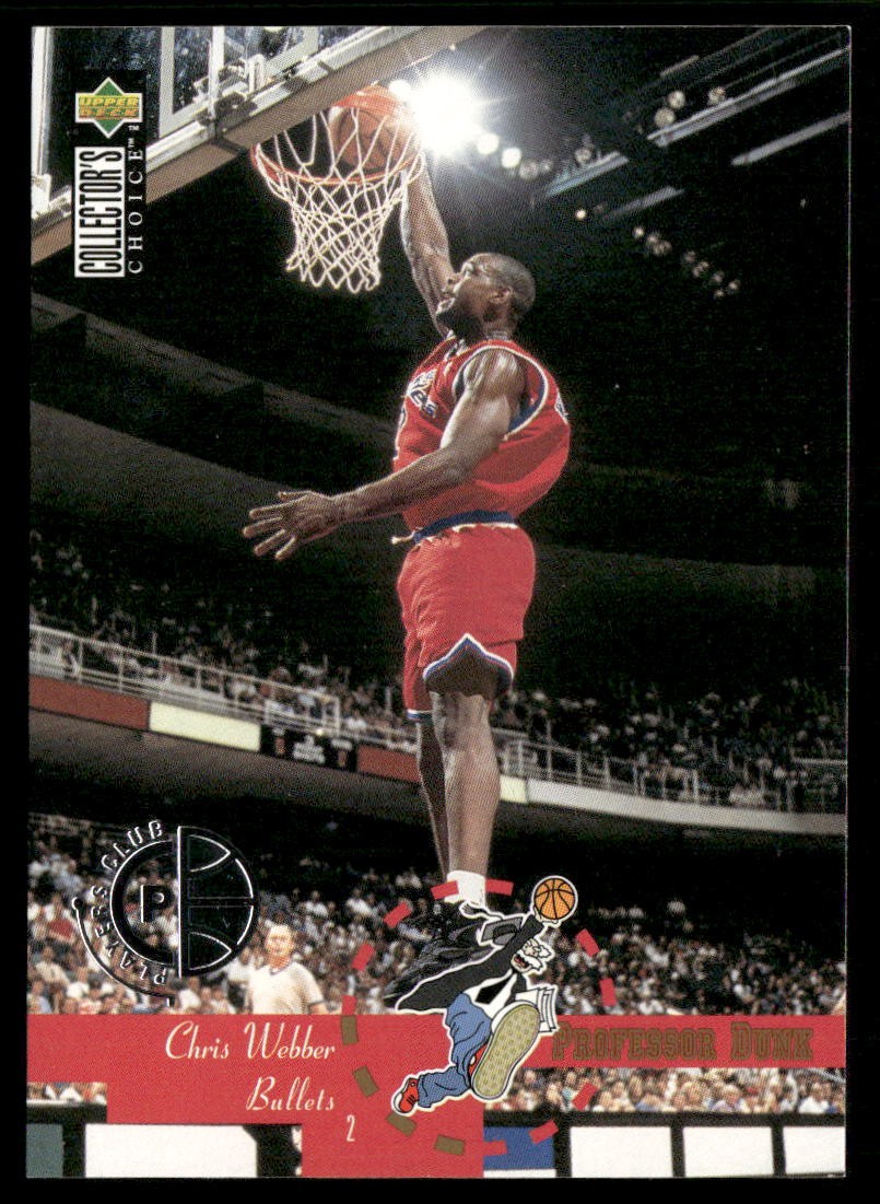 1995-96 Collector's Choice #200 Chris Webber
