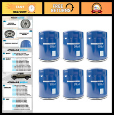High-performance Pf66 Engine Oil Filter 6 Pack For 3.0l Duramax Fits Chevy Gm High-performance Pf66 Engine Oil Filter 6 Pack For 3.0l Duramax Fits Chevy Gm