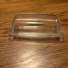 Vintage Pyrex Clear Butterdish 72-B